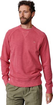 Aubin Garsdale Slub Crew Neck Sweatshirt