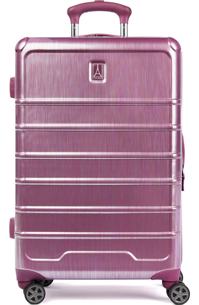 TRAVELPRO Rollmaster<sup>™</sup> Lite 24" Expandable Medium Checked Hardside Spinner Luggage, Main, color,
