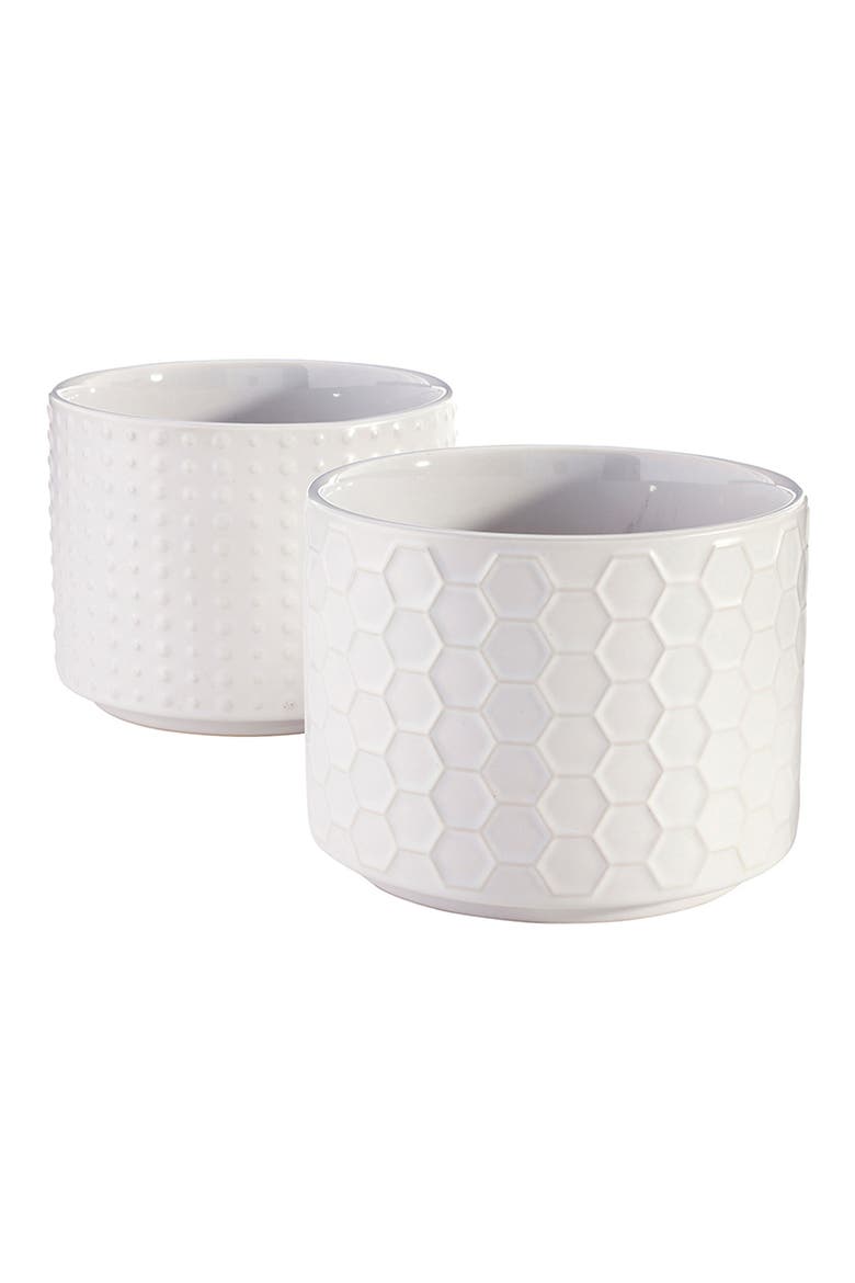 2-Piece Ceramic Bowl Set, Alternate, color, WHITE