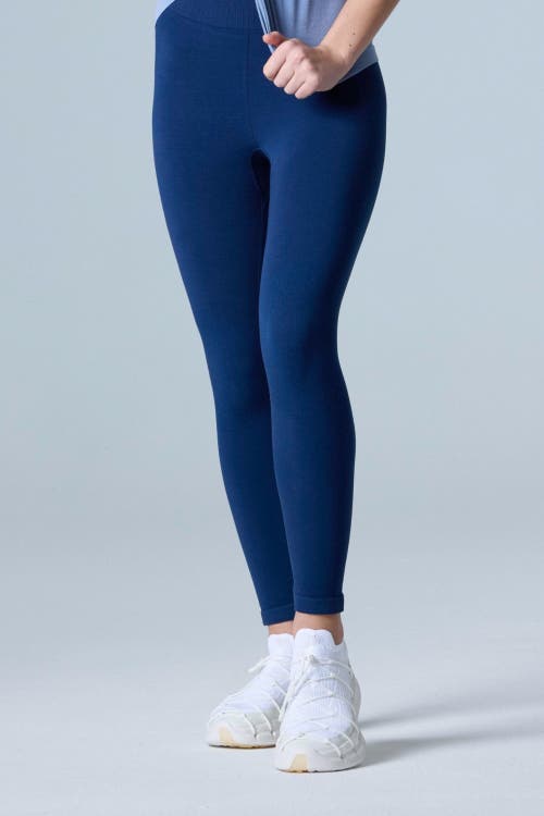 Cozy Zero Tech Merino Medium Pressure Legging In Blue