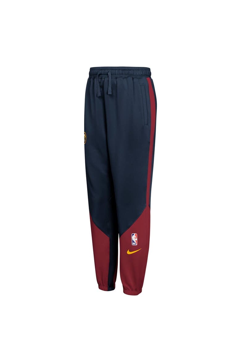 Youth Nike Navy Denver Nuggets 2024/25 Authentic Showtime Pants, Alternate, color, Navy