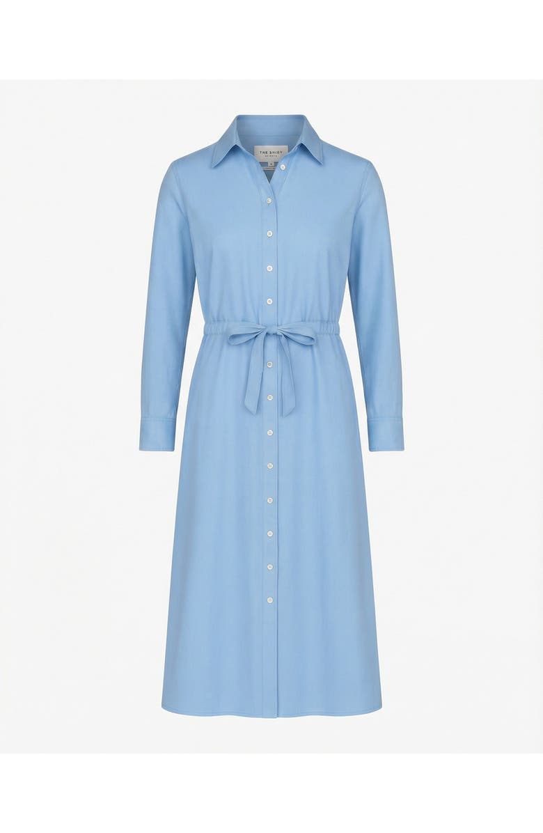 The Shirt by Rochelle Behrens The Long Sleeve Midi Dress, Main, color, Light Blue