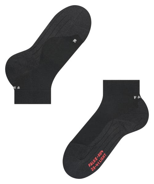 Falke Ru4 Light Performance Running Socks In Black