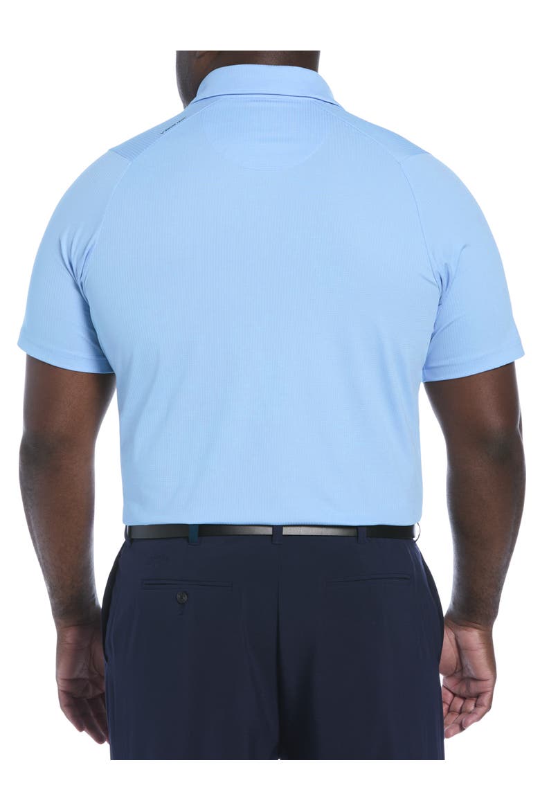 Big & Tall Classic Jacquard Golf Polo Shirt, Alternate, color, OPEN AIR