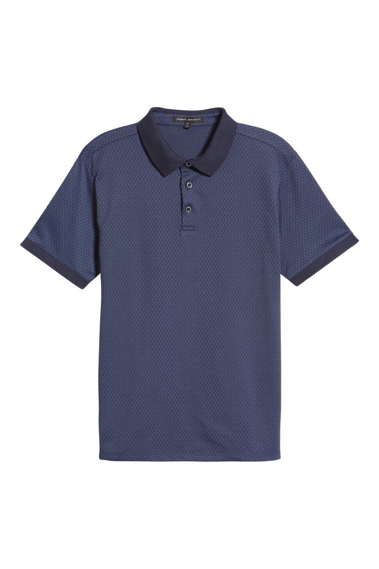 Men's Goodin Cotton Blend Polo, Alternate, color, BLUE NIGHT