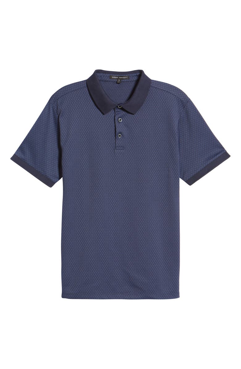 Robert Barakett Men's Goodin Cotton Blend Polo, Alternate, color, Blue Night