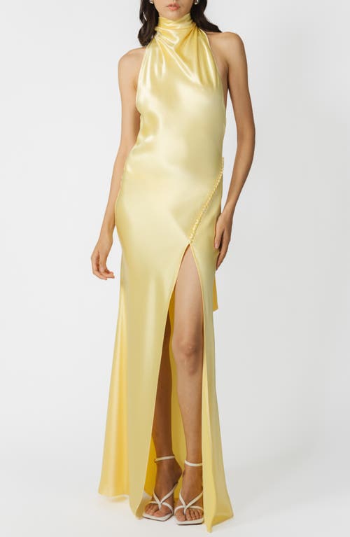 SAU LEE SAU LEE PENELOPE SATIN GOWN