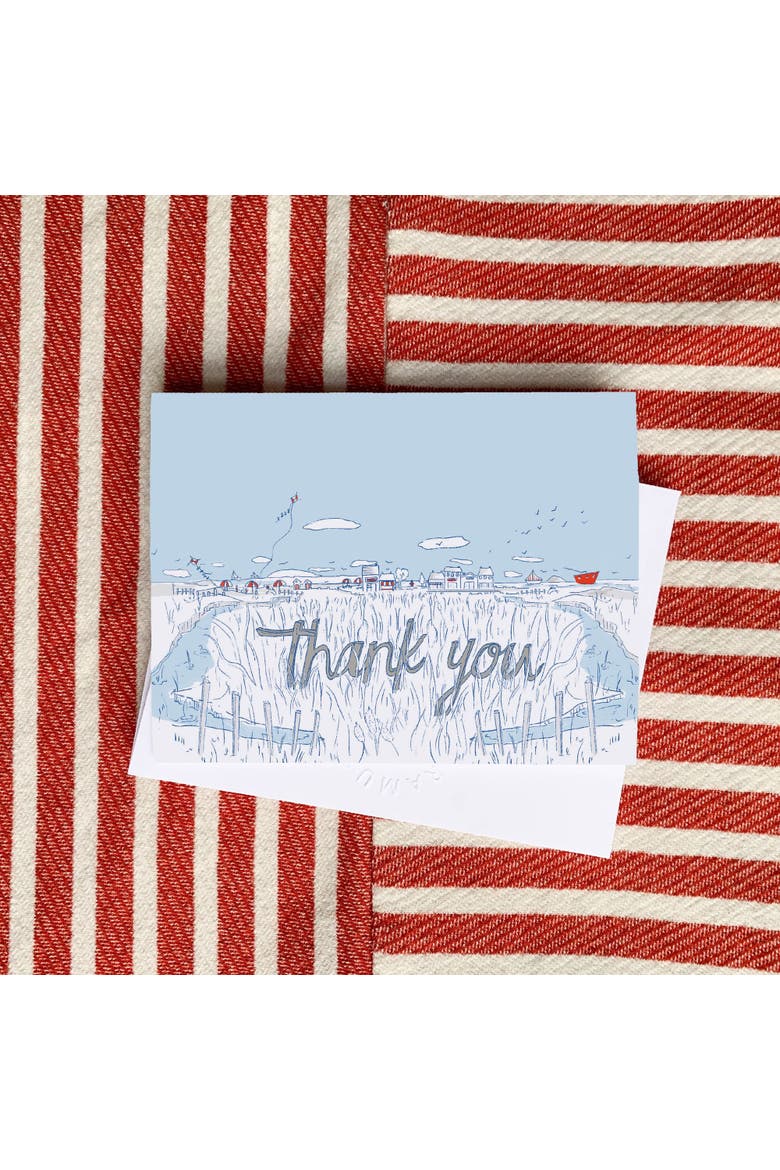 Thank You Greeting Card Pack (3ct) "Thank You Salty Town", Alternate, color, Multi-Pack