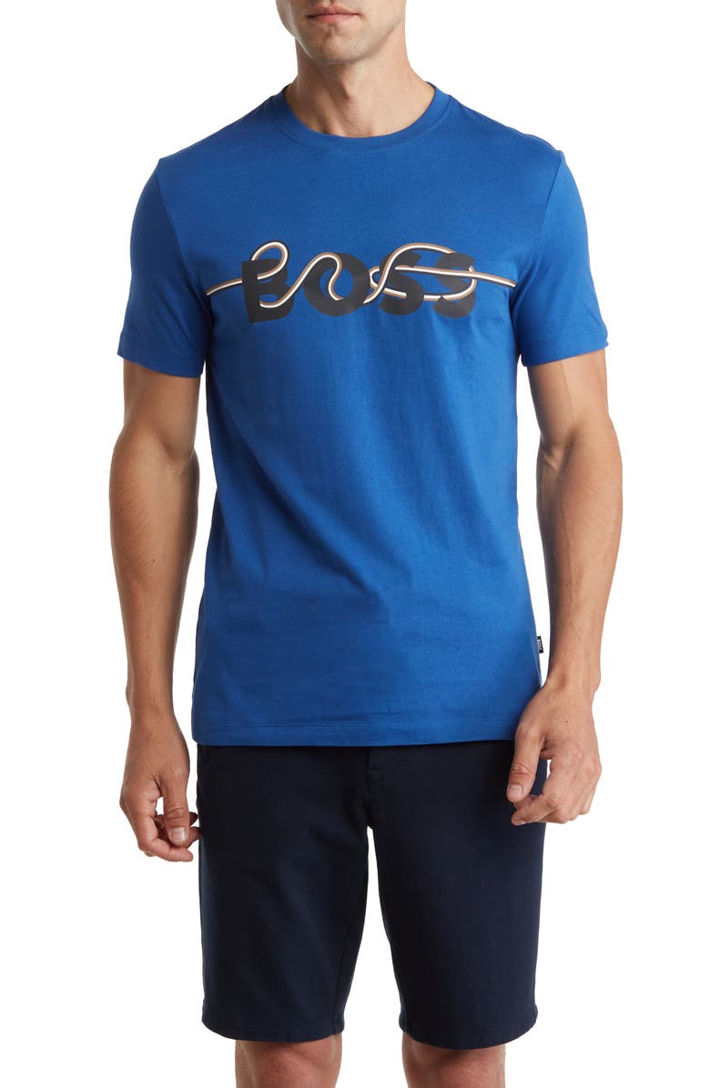 BOSS Tessler Logo T-Shirt, Main, color,