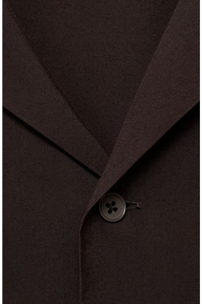 Relaxed Fit Camp Shirt, Alternate, color, CHOCOLATE