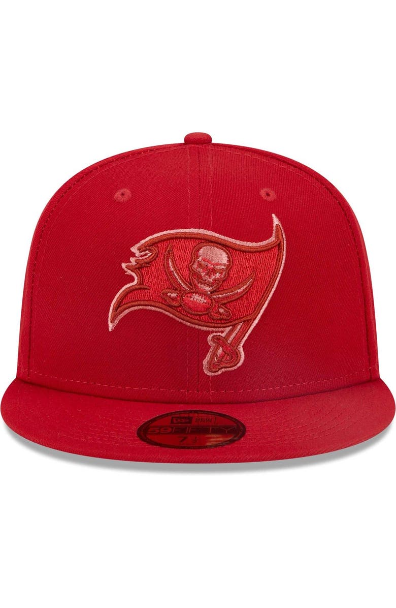New Era Men's New Era Red Tampa Bay Buccaneers Monocamo 59FIFTY Fitted Hat, Alternate, color, Red