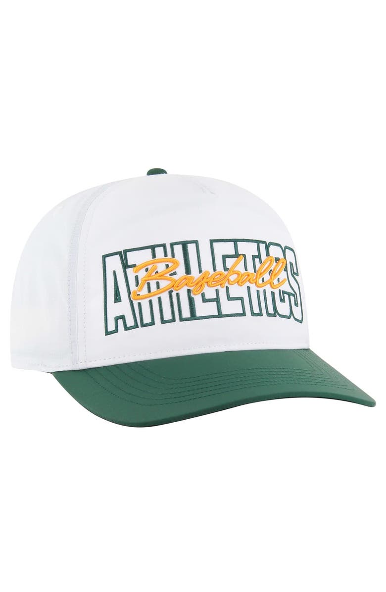 '47 Men's '47 White Athletics Lineman Hitch Adjustable Hat, Alternate, color, White