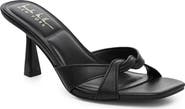 Nicole Miller Twist Strap Heeled Sandal