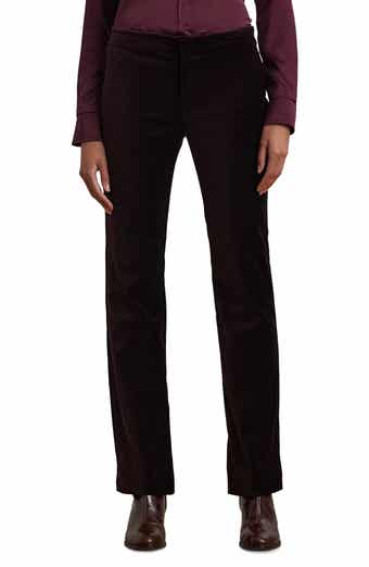 Lauren Ralph Lauren Soft Stretch Velvet Pants