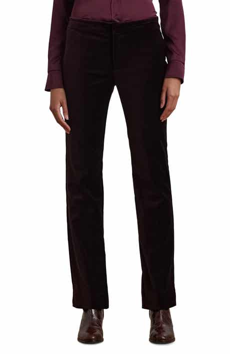 Lauren Ralph Lauren Soft Stretch Velvet Pants