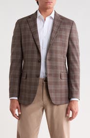 Original Penguin Plaid Two-Button Sport Coat
