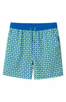 Andy & Evan Kids' Print Swim Trunks
