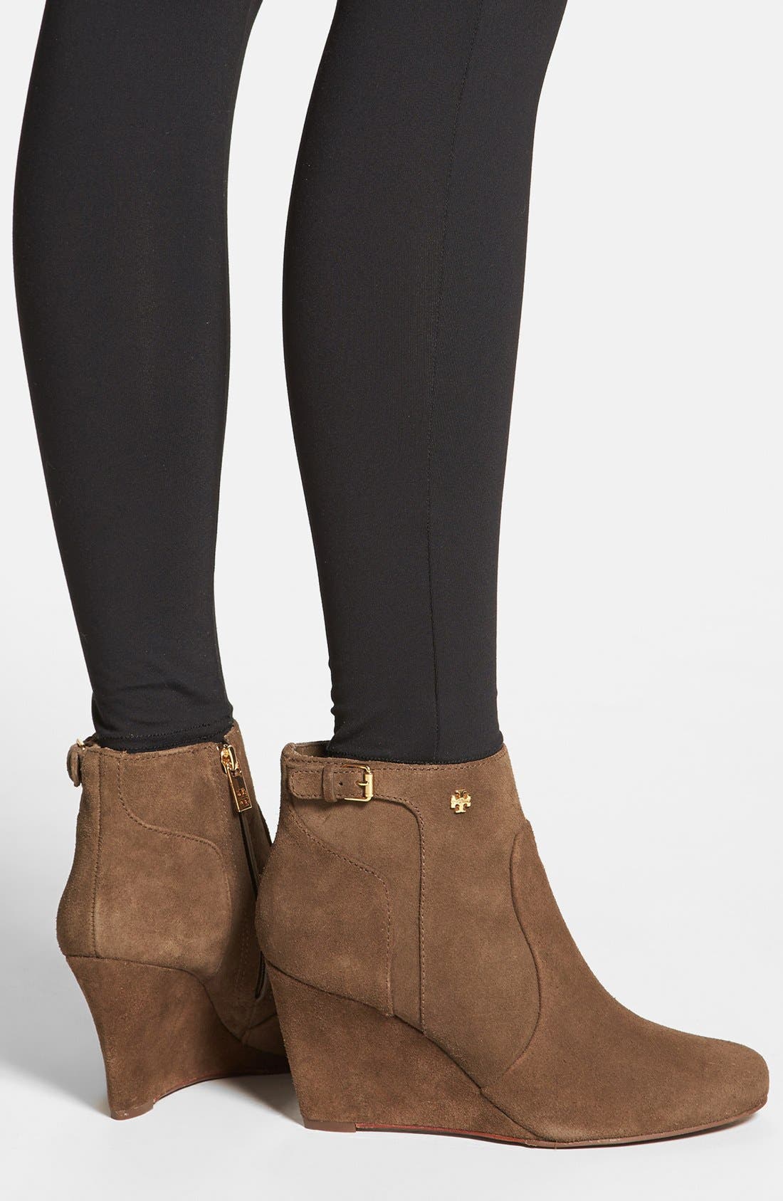 Tory Burch 'Milan' Wedge Bootie, Alternate, color, 