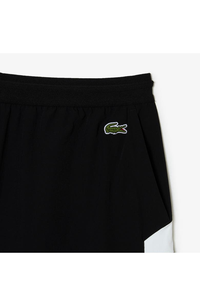 Lacoste Colorblock Cotton Swim Trunks, Alternate, color, 