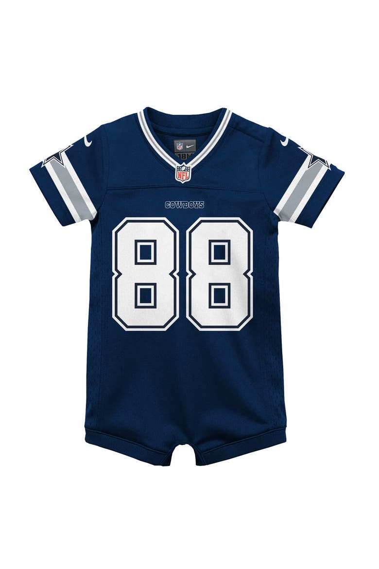 Infant Nike CeeDee Lamb Navy Dallas Cowboys Game Jersey Romper, Alternate, color, Navy