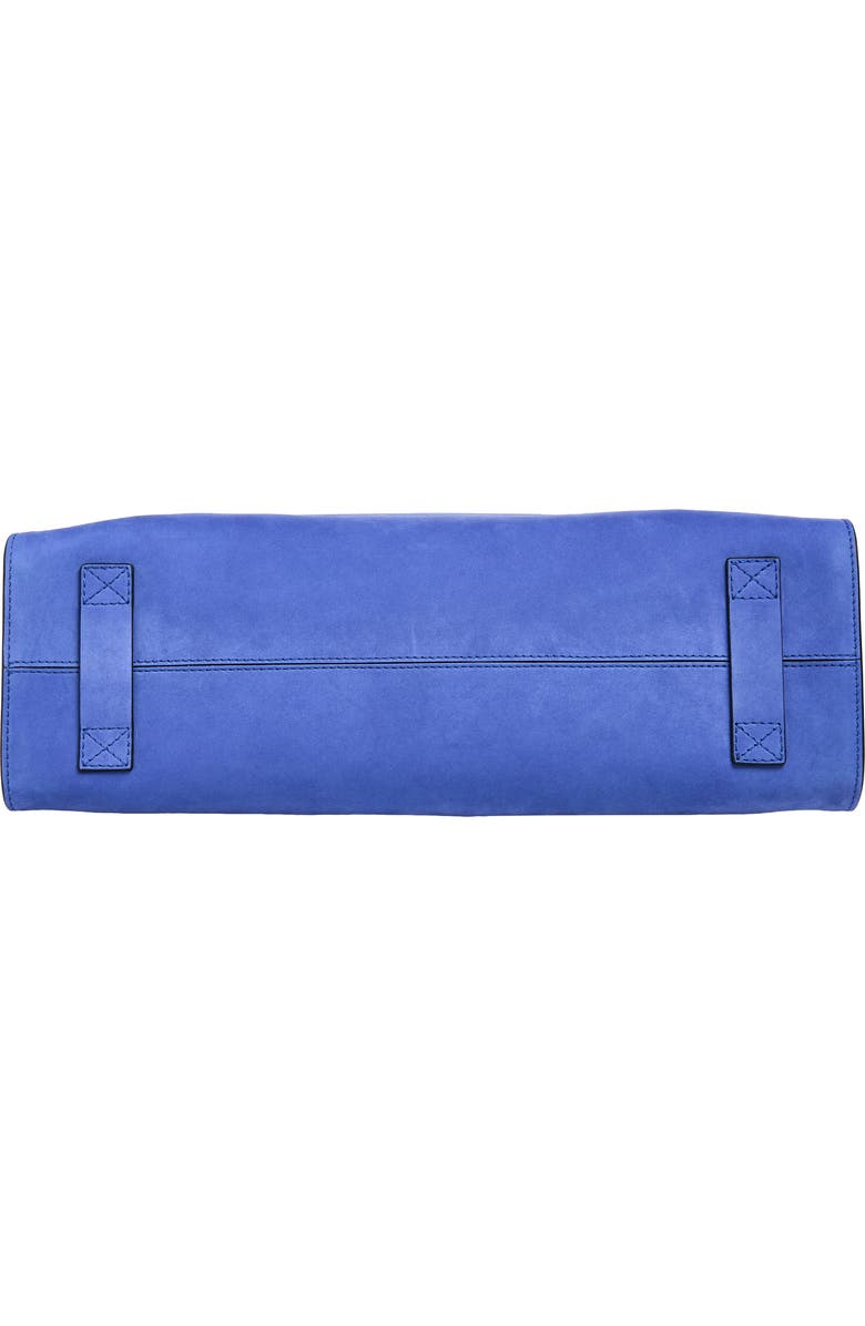 Moschino Tie Me East/West Shoulder Bag, Alternate, color, Klein 713 Oj0