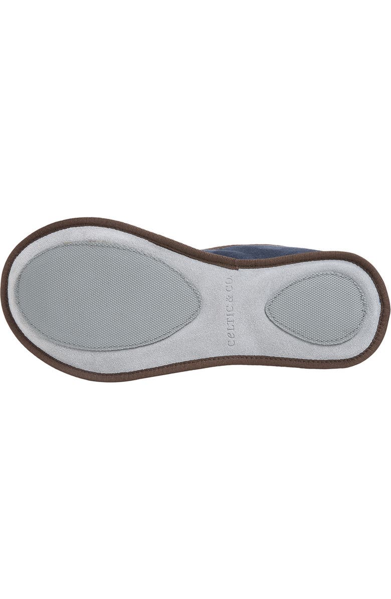 Celtic & Co. British Soft Sole Bootee Slipper, Alternate, color, Khaki