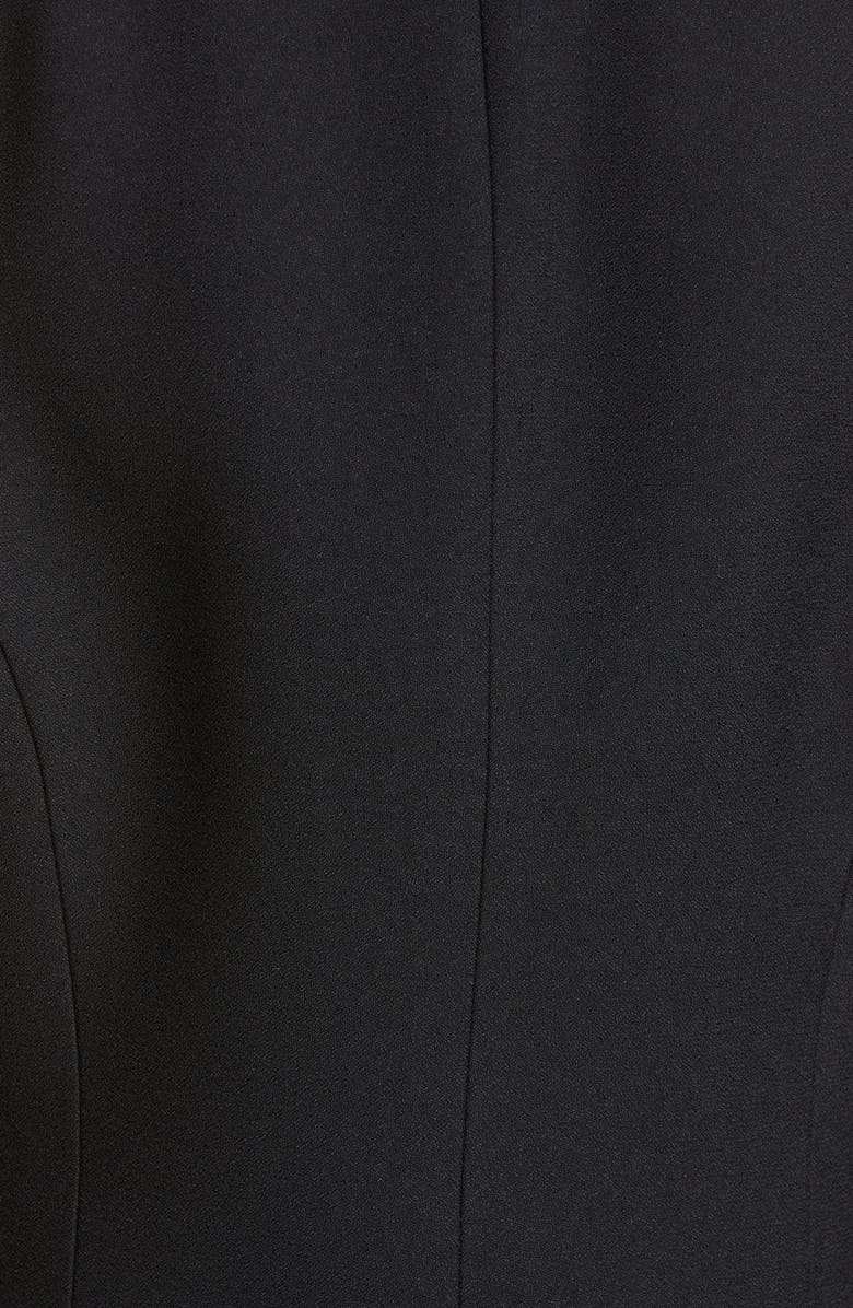 Michael Kors Collection Ruffle Double Breasted Blazer, Alternate, color, 