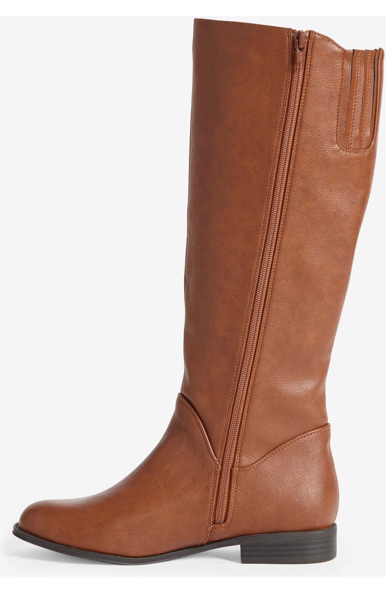 Comfortview The Lili Tall Wide Calf Boot, Alternate, color, Black