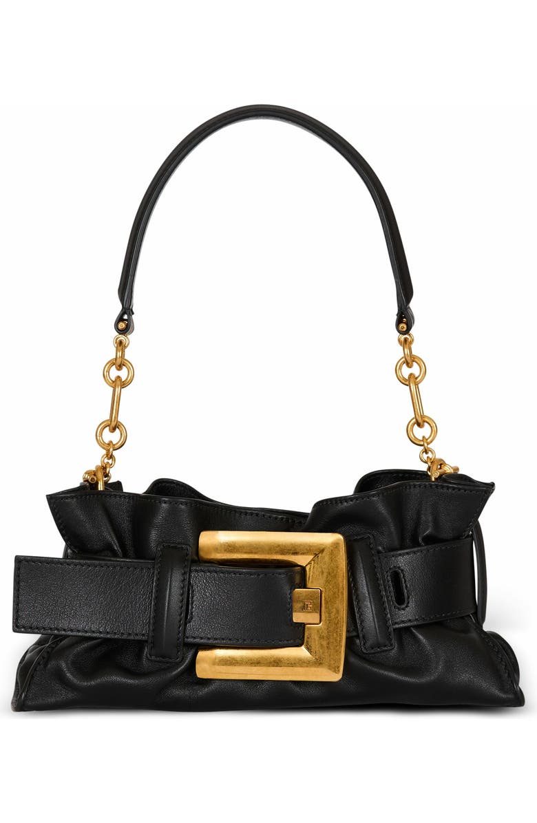 Balmain Mini Anthem Shoulder Bag In Leather, Main, color,