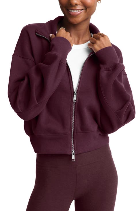Luxe Fleece Double Zip Jacket