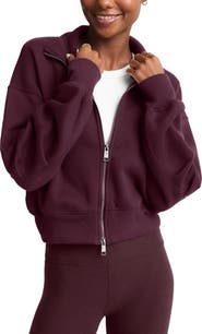 Beyond Yoga Luxe Fleece Double Zip Jacket