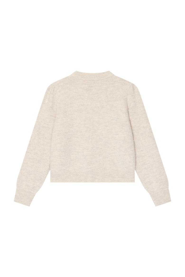 Wool Blend Military Cardigan, Alternate, color, Neutral