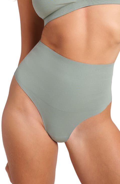Organic Cotton No-Show Shaping Thong