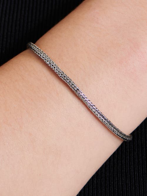 Devata Foxtail Chain Bracelet In Metallic