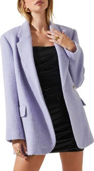 ASTR the Label Kindra Brushed Notch Lapel Coat