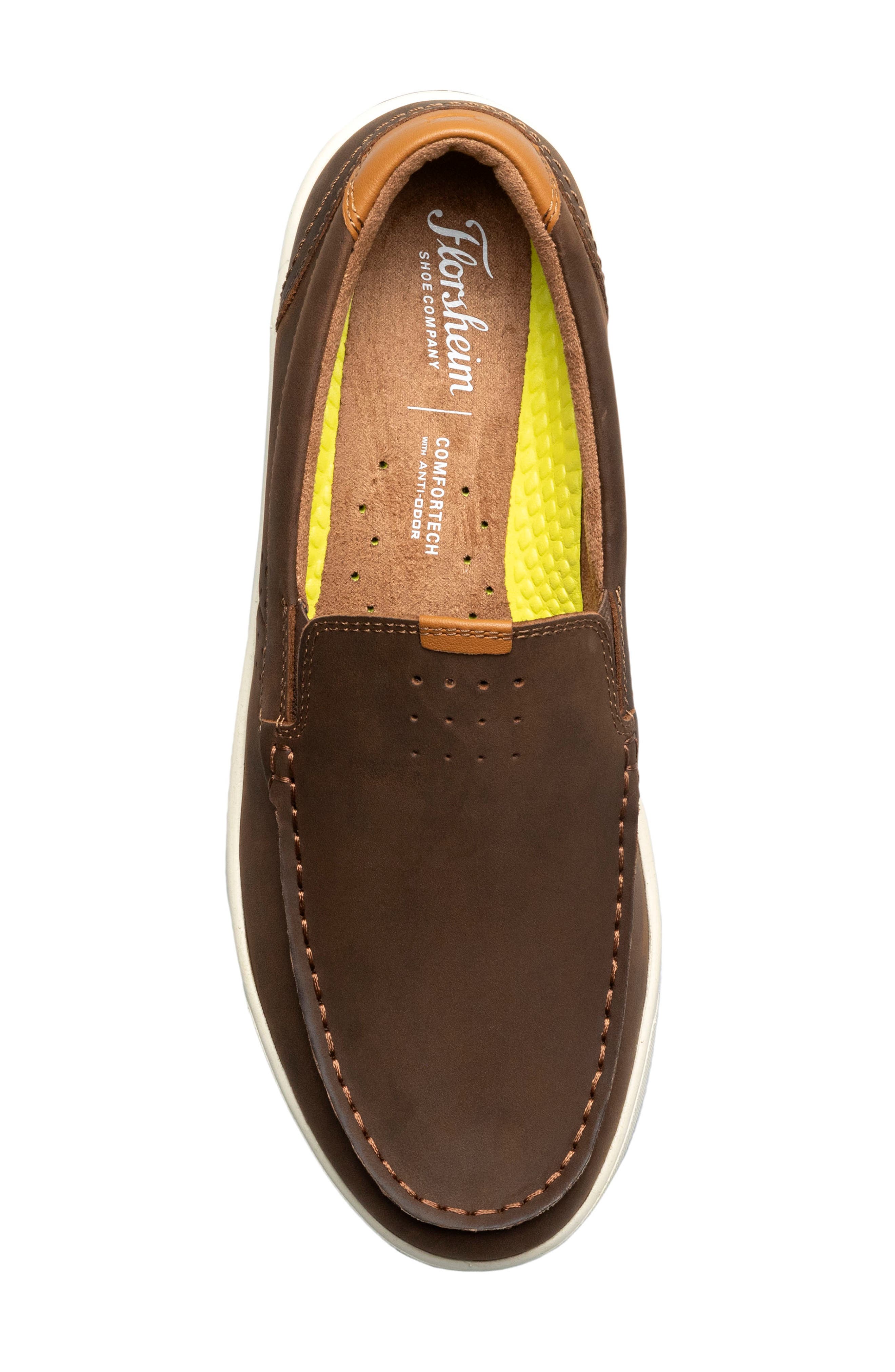Florsheim Crossover Moc Toe Slip-On, Alternate, color, Brown