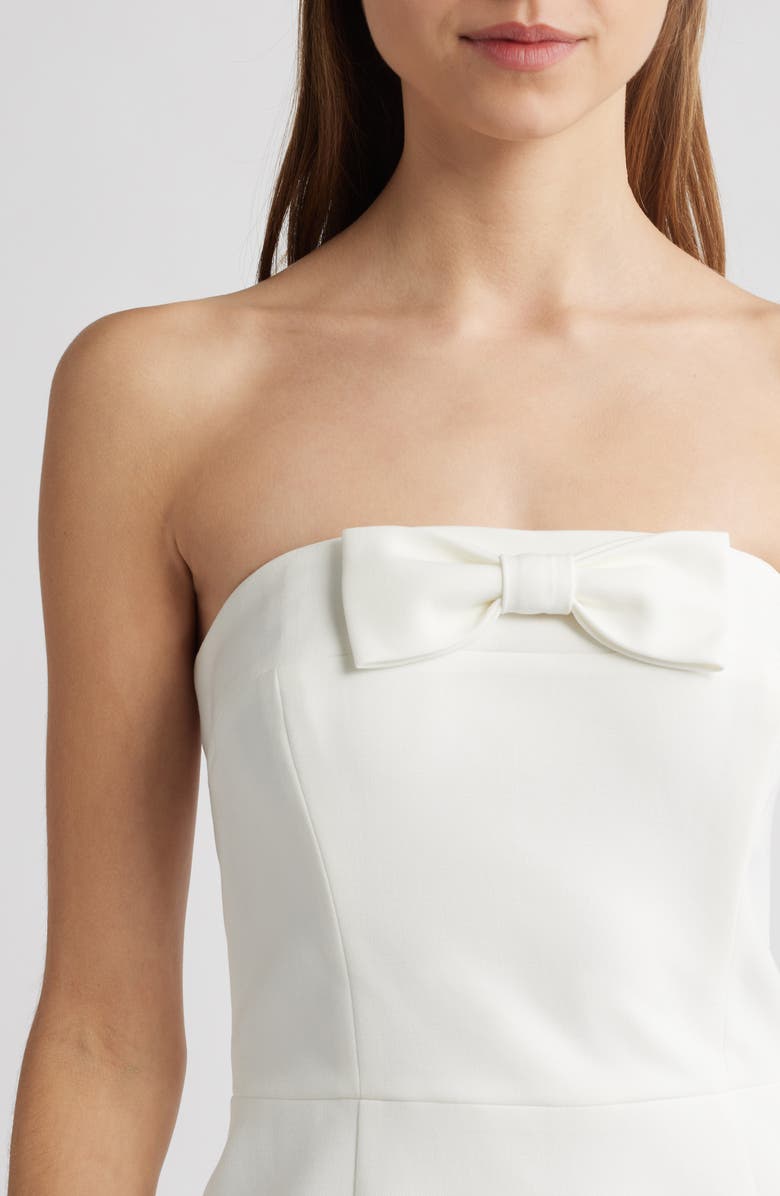 Whisper Bow Detail Minidress