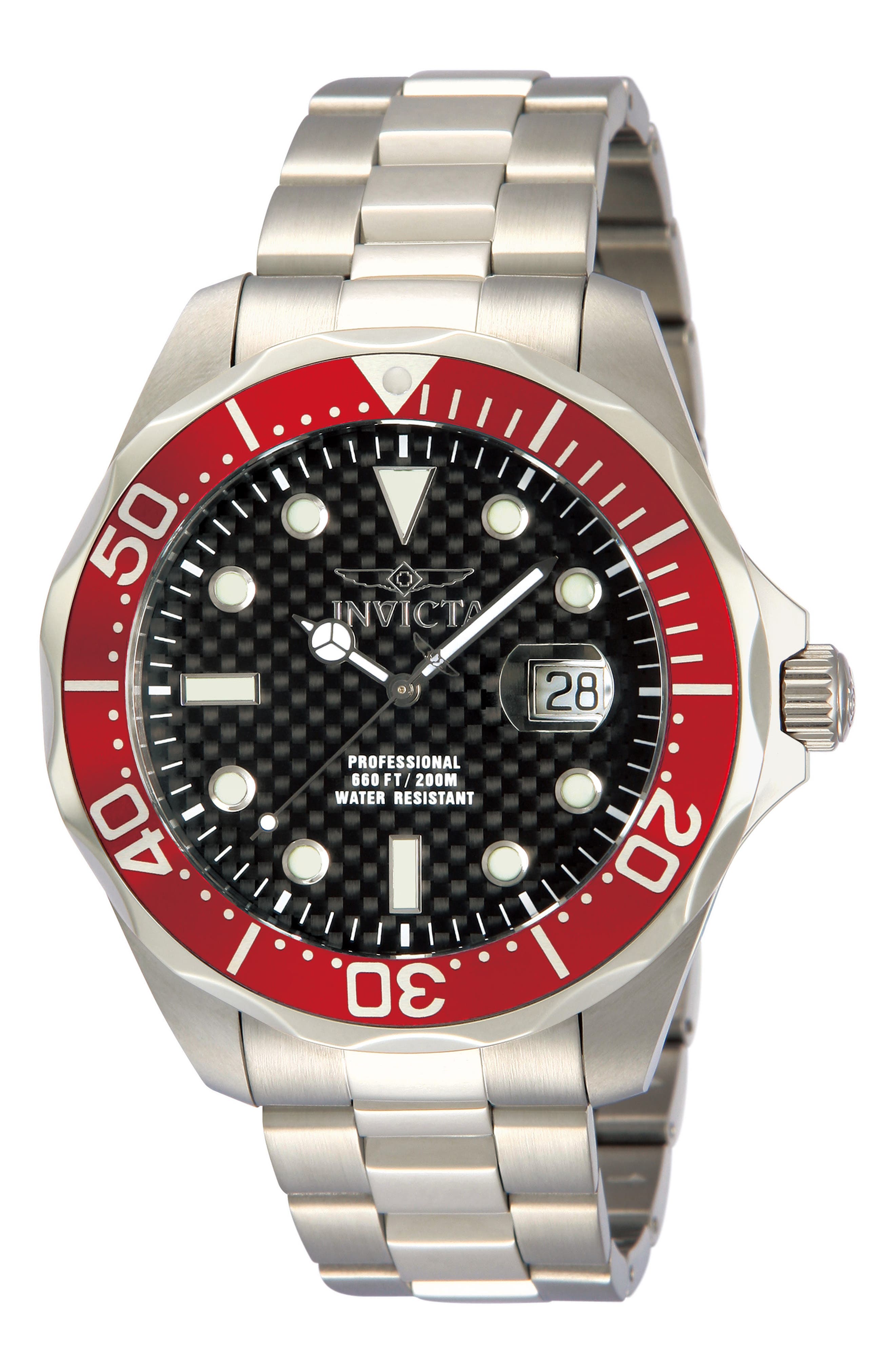 Pro Diver Bracelet Watch, 47mm