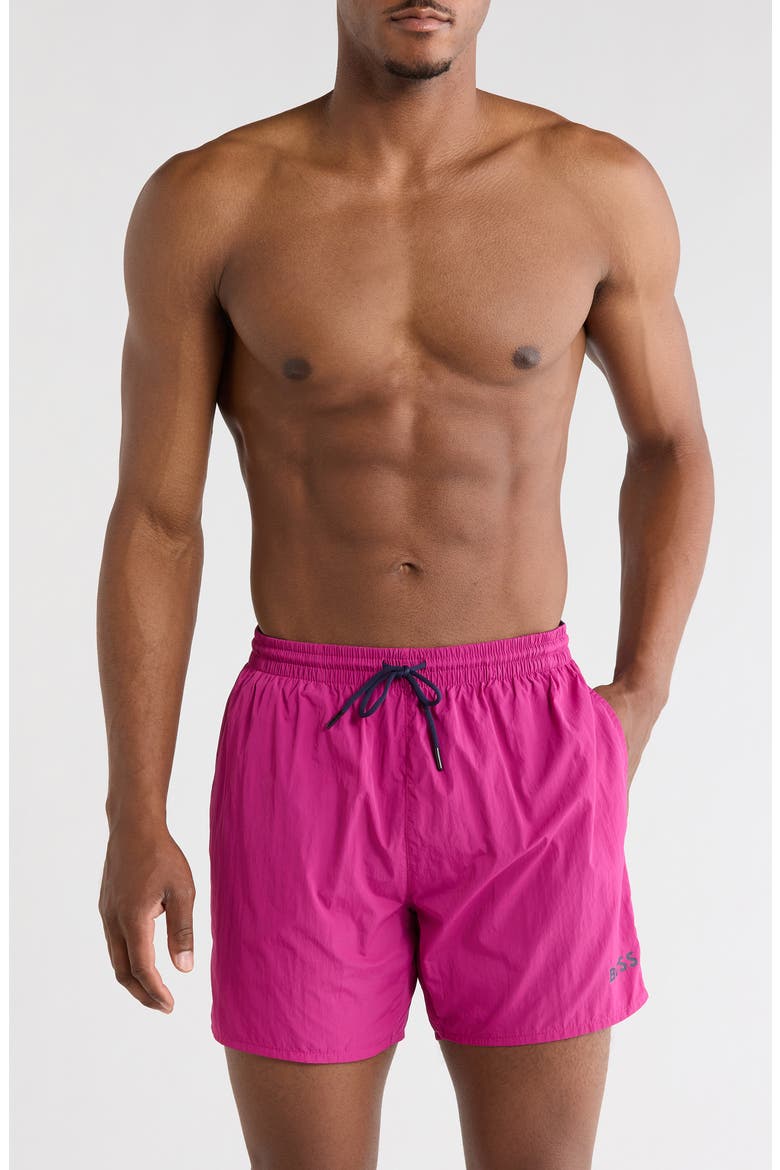 Lee Swim Trunks, Main, color, MEDIUM PINK