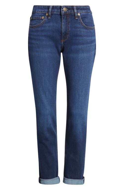 Rag & Bone Dre Low Rise Slim Boyfriend Jeans In Blue