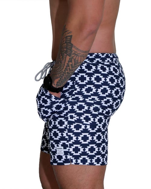 Mosmann Australia Board Shorts In Blue