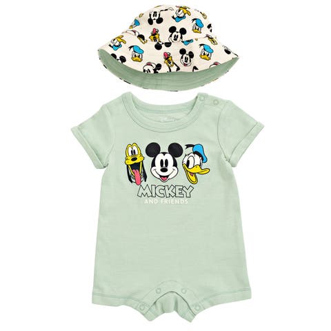 Mickey Mouse 2-Piece Romper and Bucket Hat Set