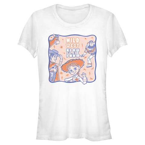 Junior's Toy Story 5 Wild West Flex  Graphic T-Shirt