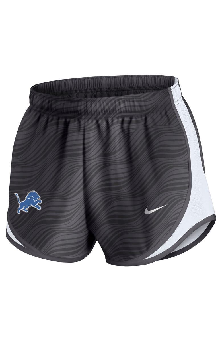Nike Women's Nike Anthracite Detroit Lions Tempo Performance Shorts, Alternate, color, Anthracite
