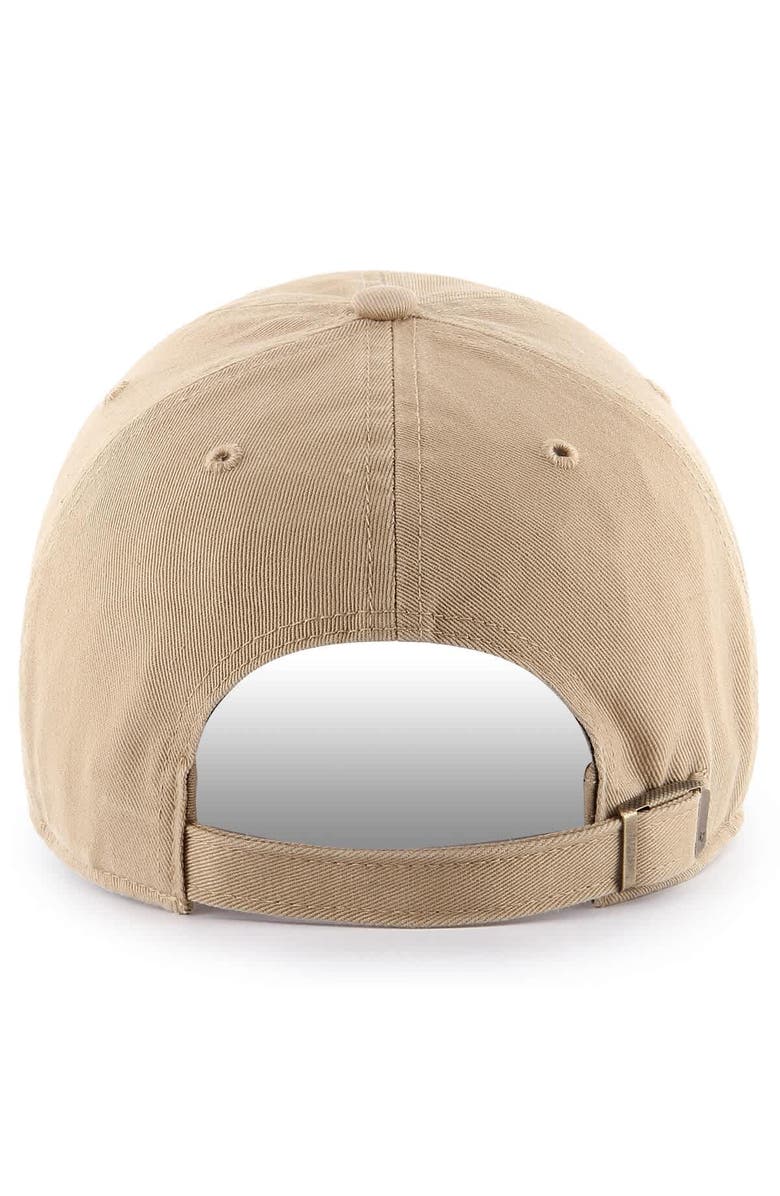 '47 Men's '47 Khaki Cleveland Browns Dawg Pound XL Unstructured Clean Up Adjustable Hat, Alternate, color, 