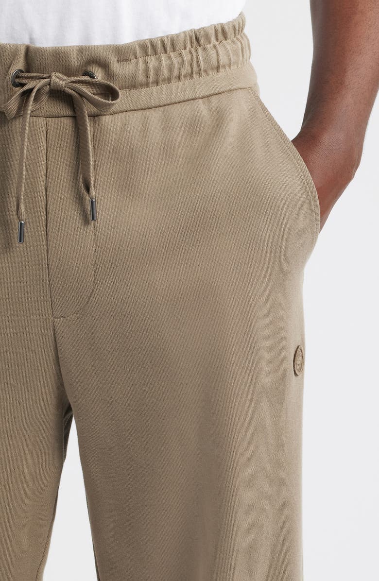 BOSS Locsin Cotton Joggers, Alternate, color, Open Brown