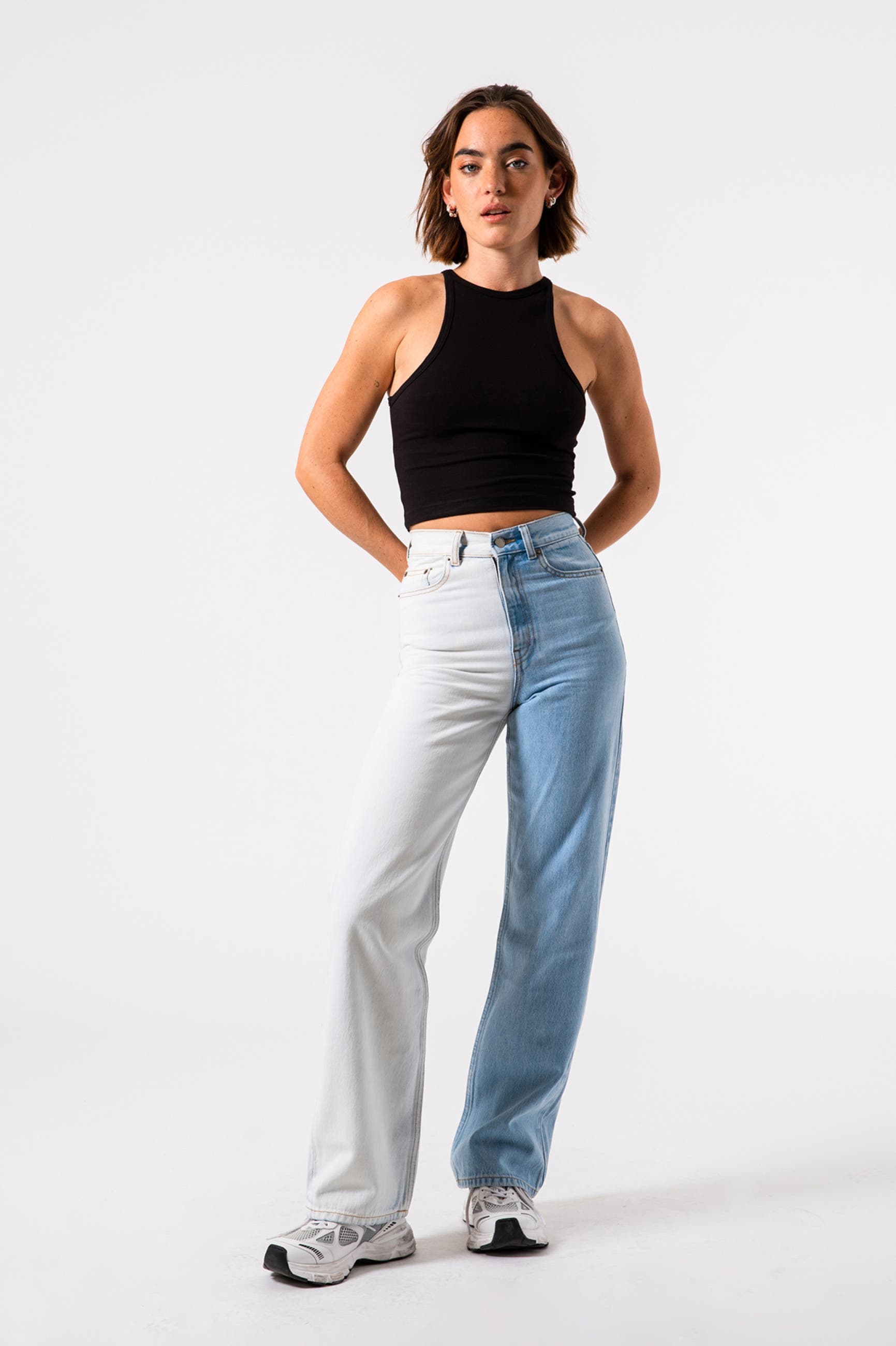 Dr. Denim Echo High Straight Rigid Jeans (Women) | Nordstrom
