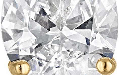 Fzn 14k Gold Lab Grown Diamond Stud Earrings In Yellow