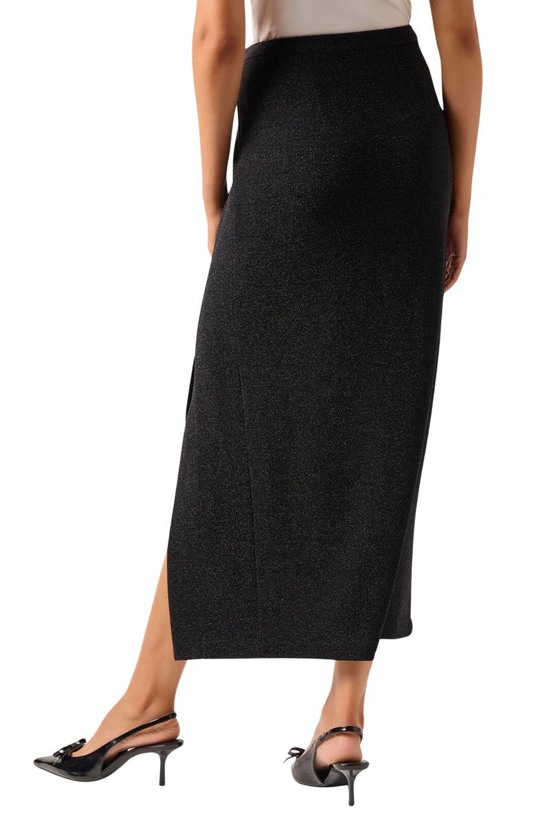 Misook Sequin Maxi Skirt, Alternate, color, 