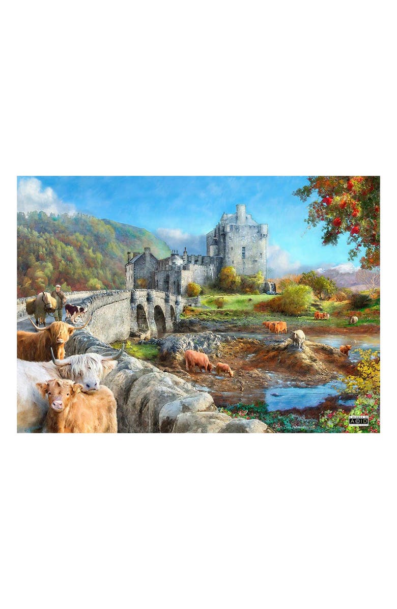 The House of Puzzles Highland Morning 1,000-Piece Jigsaw Puzzle, Alternate, color,